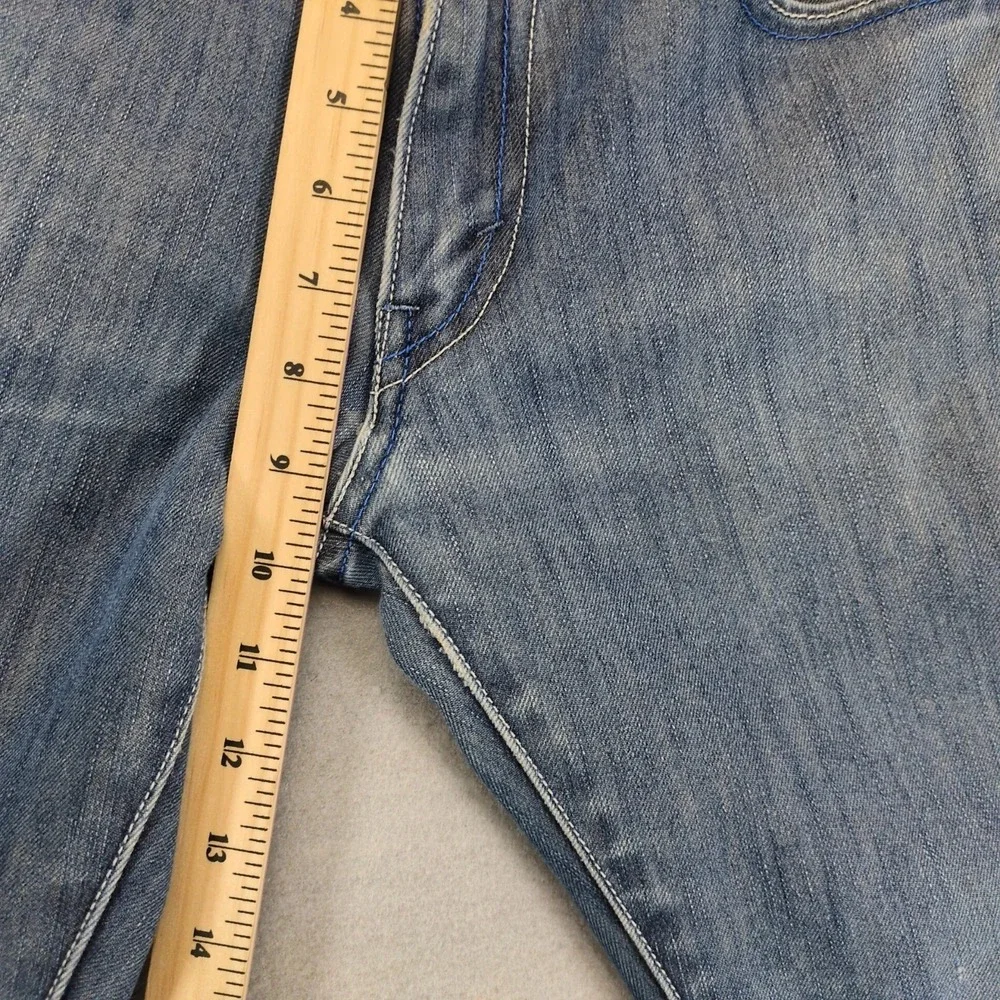 Levi's 511 Skinny Jeans Mens 31x31.5 Blue Y2K Zip‎ Pocket Stretch Denim Grunge